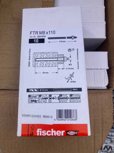 Fischer ftr resin - fischer, m8