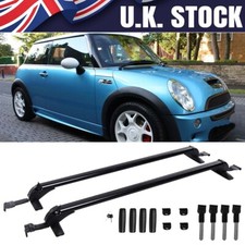 105CM 41" Car Roof Rack Bars No Rail Aluminium For Mini Cooper S R52 R53 2002-08