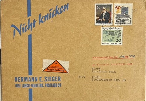 Cash delivery 1969 lorch - on,