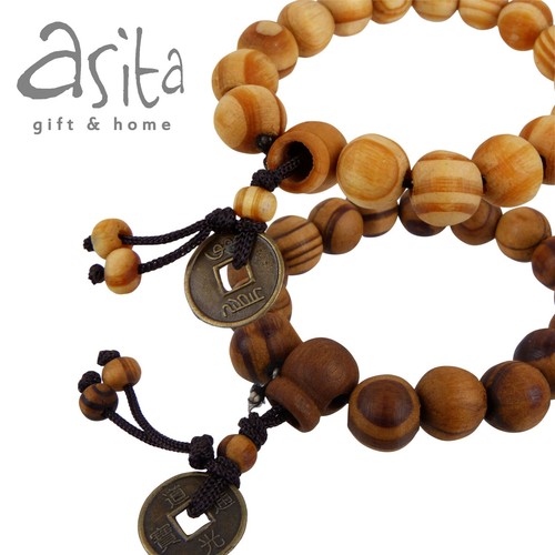 Asita oiled wooden beads - wooden,