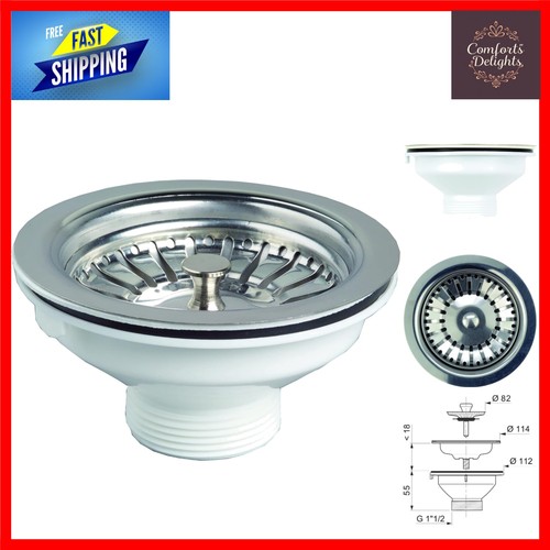 Kitchen sink strainer basket - sink,