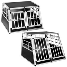 Metal Dog Crate Double Door