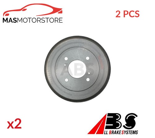 Brake drum pair - set, abs