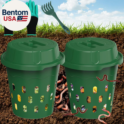 Inground worm composter - inground,