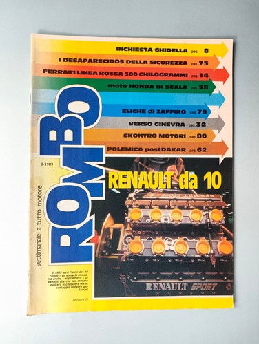 Rhombo 1989 renault - rhombo, 8-1989