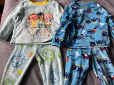 2-3 Year Boys Fleece Pjs