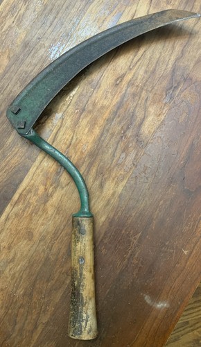 Vintage antique hand sickle - vintage,