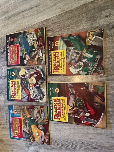 Vintage practical motorist - 5x,