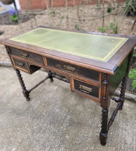 Desk solid wood - solid, edwardian