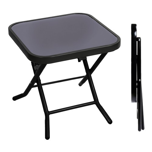 Folding side table - side,