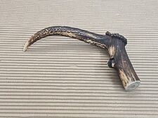 Beautiful Deer antler horn walking hikeing stick handle 