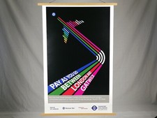 Original 2016 London Transport Poster - Pay As You Go Between London and Gatwick