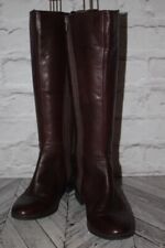 FOOTGLOVE BROWN KNEE HIGH FAUX
