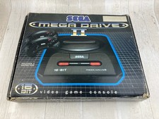 Vintage Boxed 16-Bit SEGA Mega Drive II Working With Manual With 2 Controllers