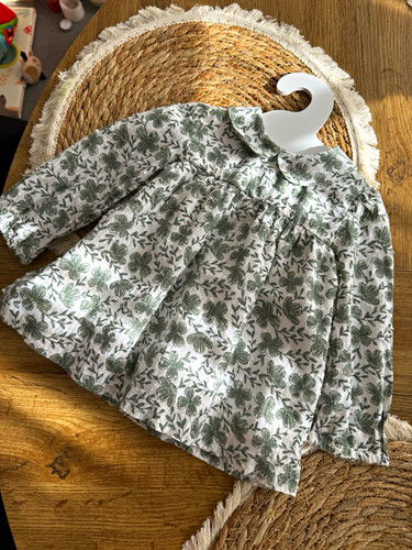 Baby girls floral collared - floral,