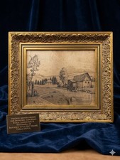 Antique european watermill - antique,