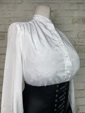 Vintage White Silky Shiny