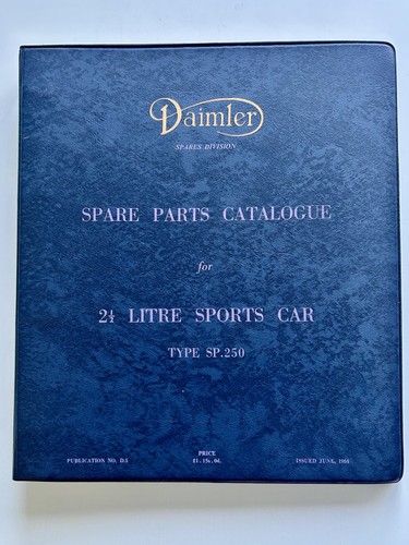 Daimler dart sp250 spare - daimler, parts