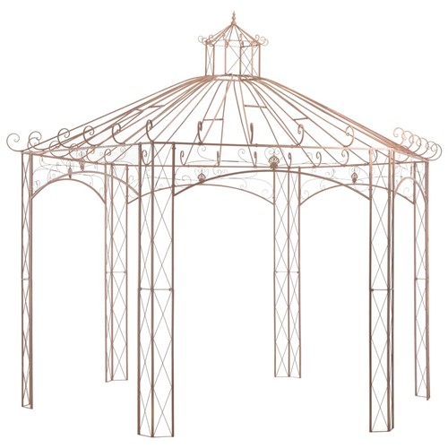 Garden pavilion antique brown - garden,
