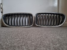 BMW F10 Genuine Kidney Grills Left Right Set 5 Series F10 F11