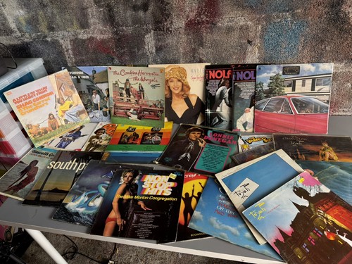 Job lot mixed vinyl - 24,