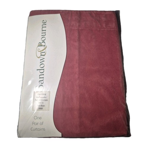Velvet curtains pair 46x72 - velvet, 46x72”