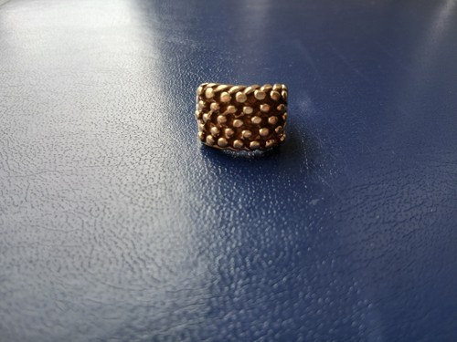 9ct gold keeper - gold, 9.1g