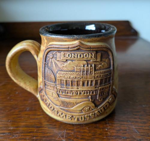 Stoneware mug vintage madame - stoneware,