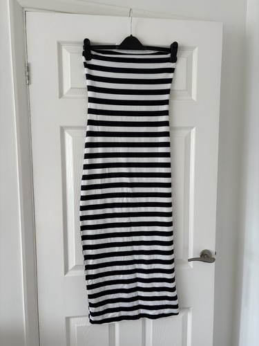 Strapless navy white striped - navy, &