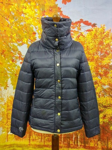 Elle blue nylon feather down