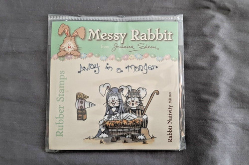 Rabbit nativity mr169 messy - -,