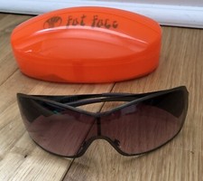 Fat Face Sunglasses Women's Vintage Oversized Tinted Lenses Designer Style