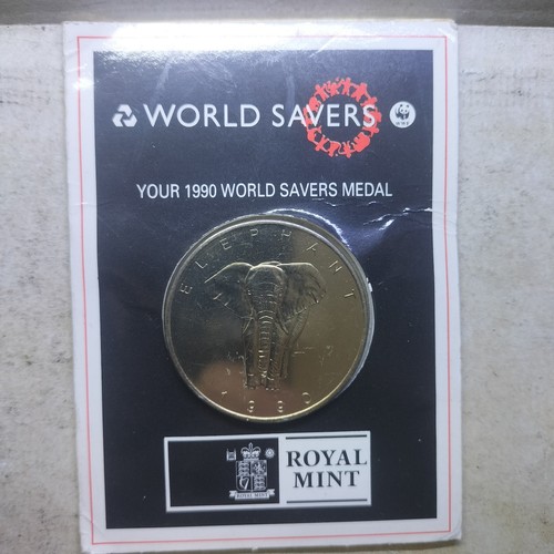1990 world savers medal - 1990,
