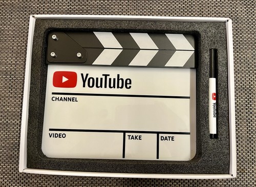 Official youtube clapperboard - official,