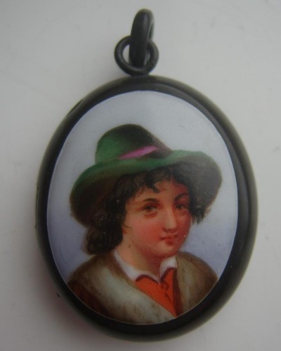 Antique victorian vulcanite - antique,