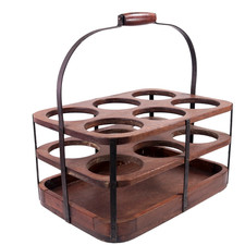 Antique Wine Bottle Rack