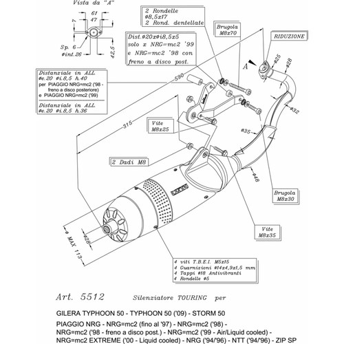 Complete exhaust leovince - exhaust,