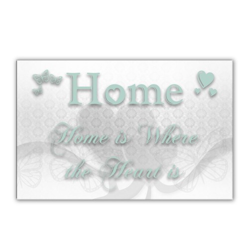 Home love wall - home, duck