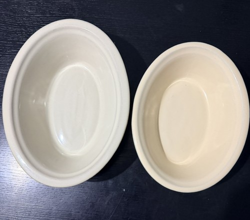 Denby manor green oval pie - manor,