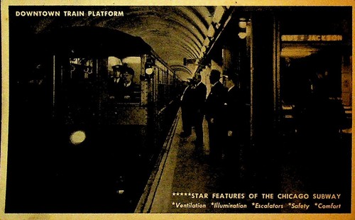 Downtown train platform - platform, unused
