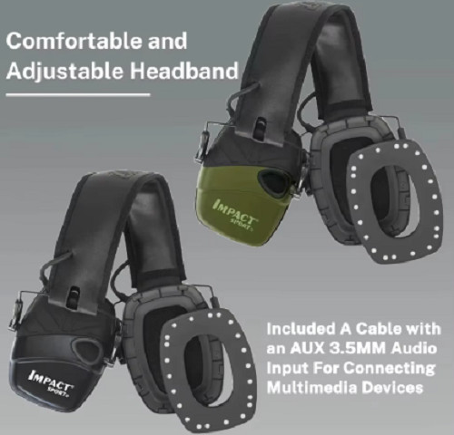 Electronic ear defenders - electronic,
