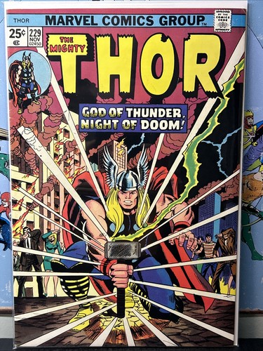 Mighty thor 229 1st ad - #,