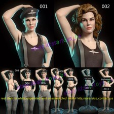 Dizzy Flores 1/8 1/4 1/2 Unpainted Model Kit Unassembled 3D Print 12 Ver. NSFW