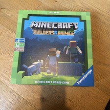 Minecraft: Builders and Biomes 2019 Strategy Board Game by Ravensburger