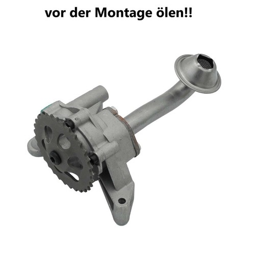 Oil pump with - oil, manifold