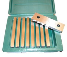 Parallel Set 1/4 inch 9 Pairs Parallels