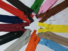 Chunky Teeth Zip Heavy Duty Zipper-No.5 Open End Various Lengths - (20-Colours)