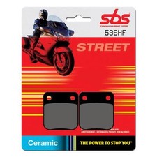 SBS Street Rear Ceramic Brake Pads - 536HF - PGO 50 BUGRIDER 2006