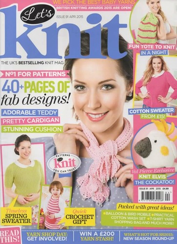 April 2015 lets knit magazine - 2015,