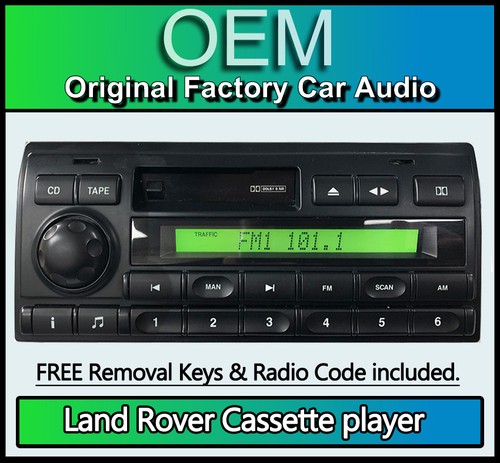 Land rover cassette player - rover,